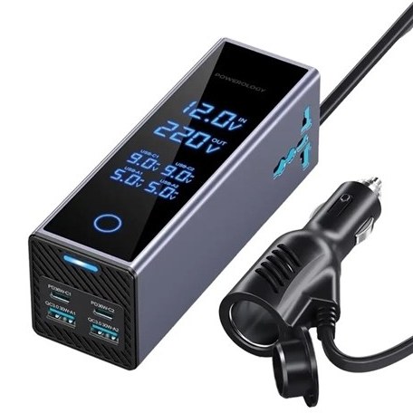 اینورتر Powerology 300w PWCUQC044