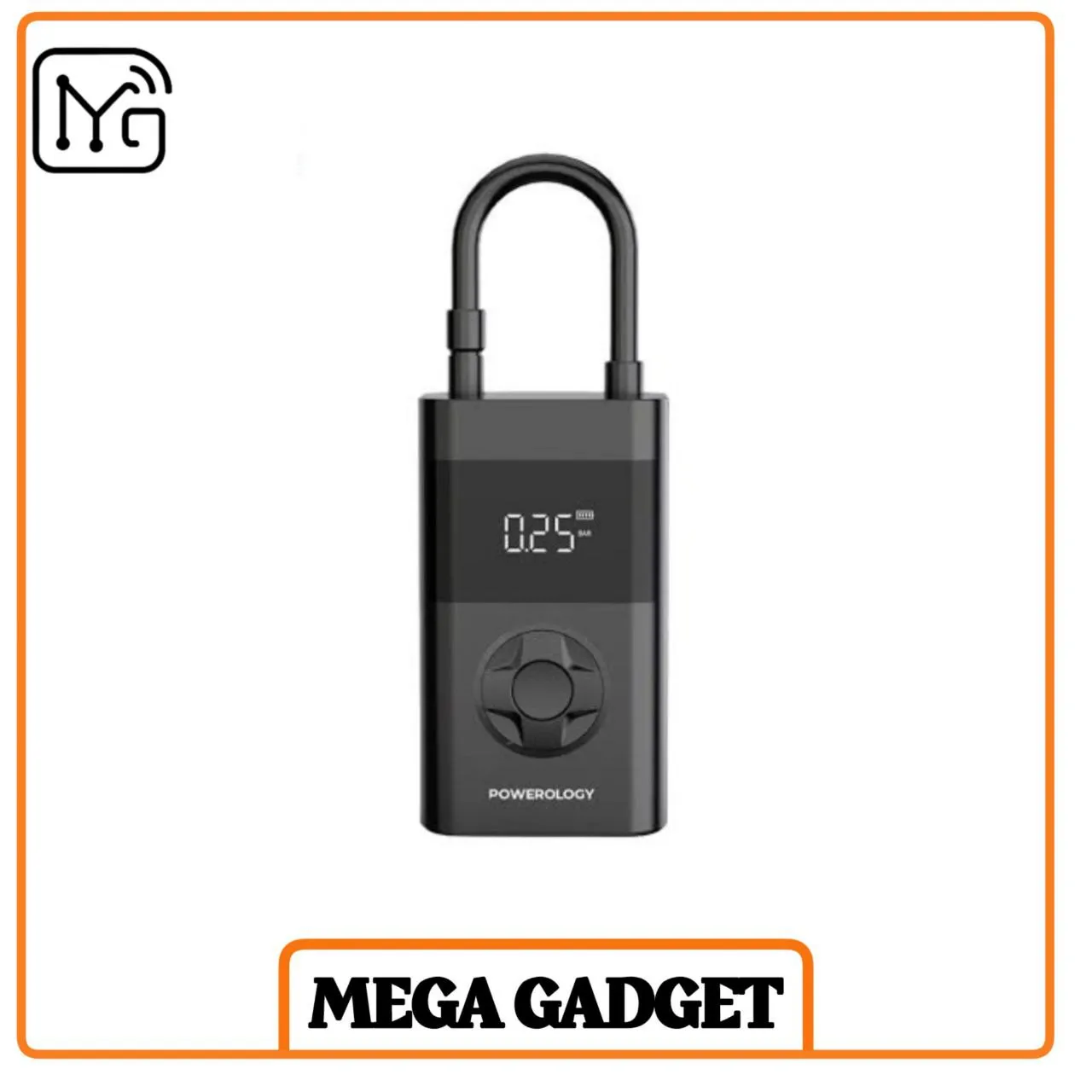 پاوربانک پاورولوژی مدل PPBCHA55 ظرفیت ۴۰۰۰ میلی‌آمپر با کمپرسور باد