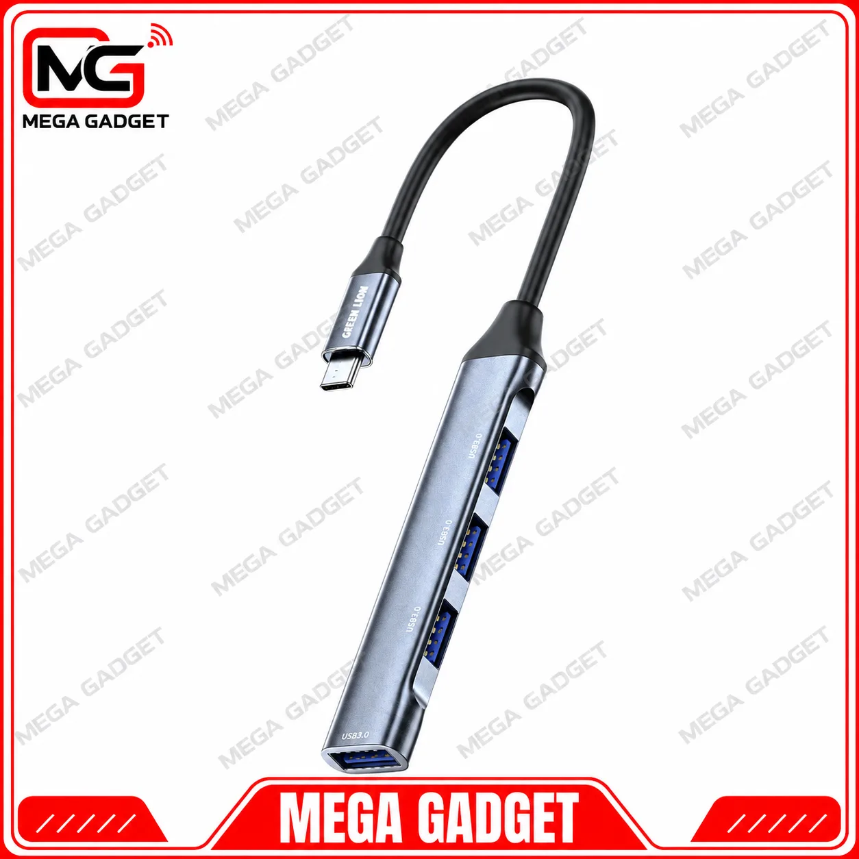 هاب USB-C گرین لاین مدل 4 در 1