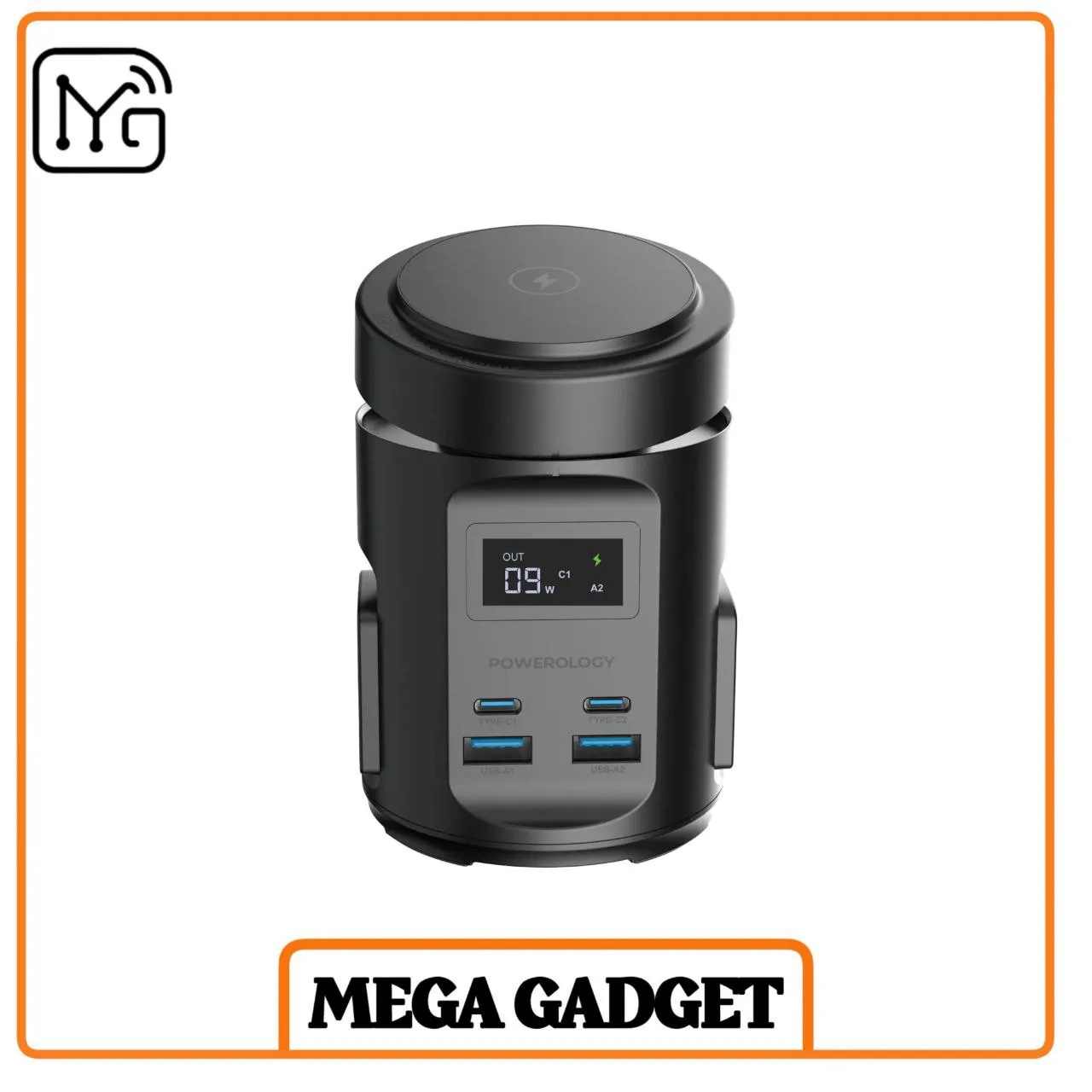 هاب شارژر مگ سیف پاورولوژی Powerology MagSafe Power Hub PWCUQC014