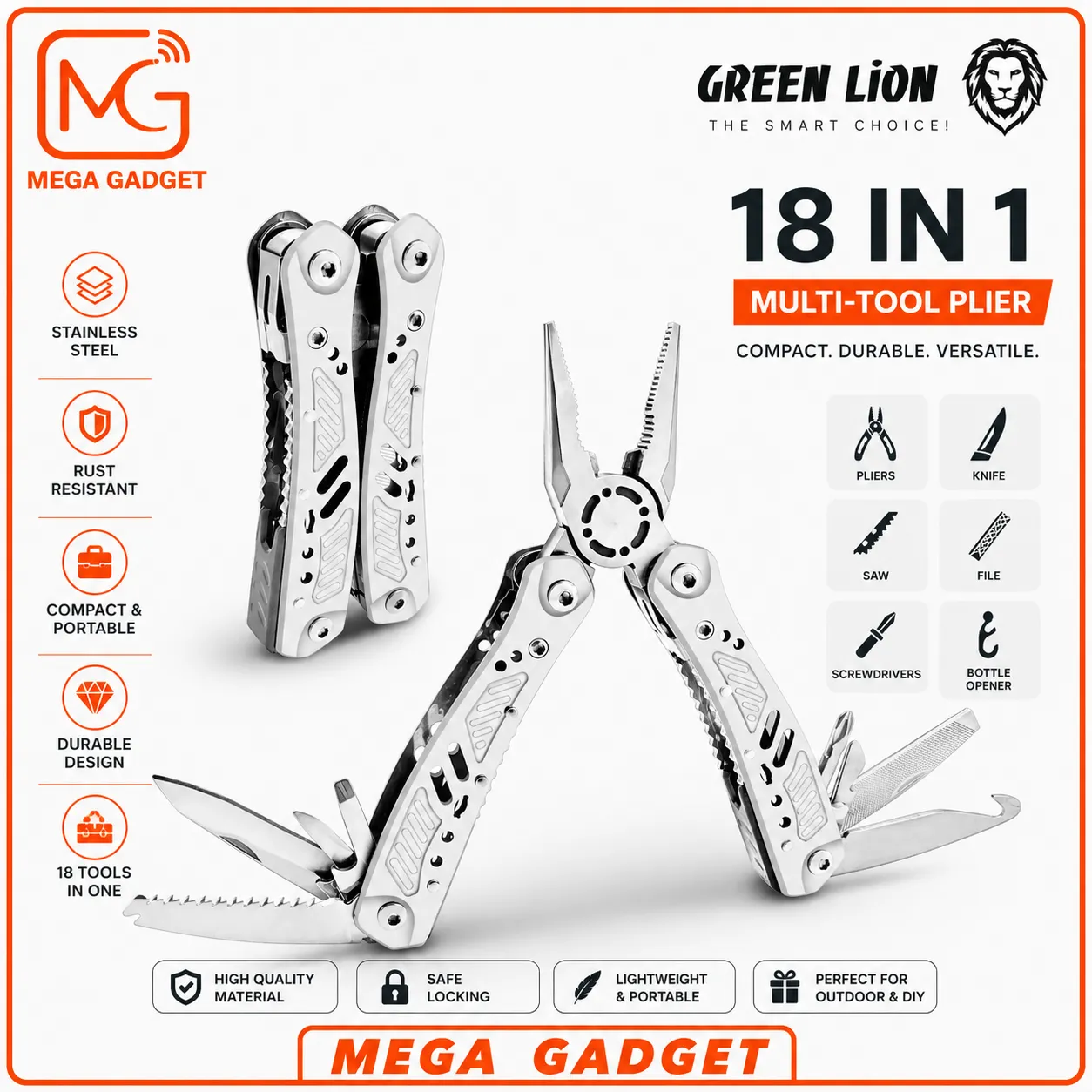 ابزار چند کاره گرین لاین مدل GMT-400