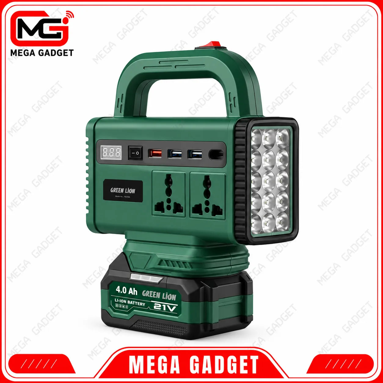 پاور استیشن گرین لاین Green Volt 150W با باتری 4000mAh