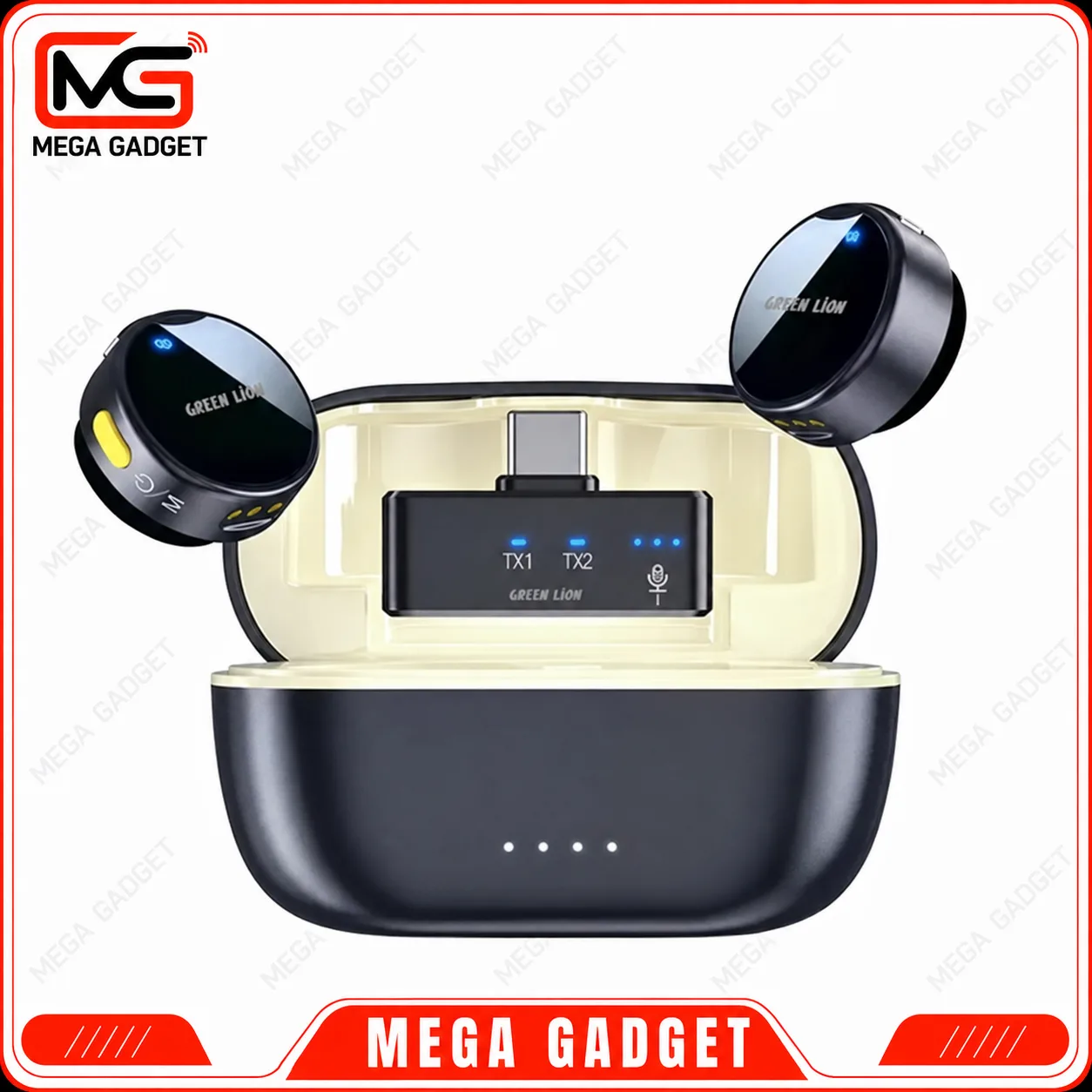 میکروفون یقه‌ای بی‌سیم گرین لاین مدل GM-92X