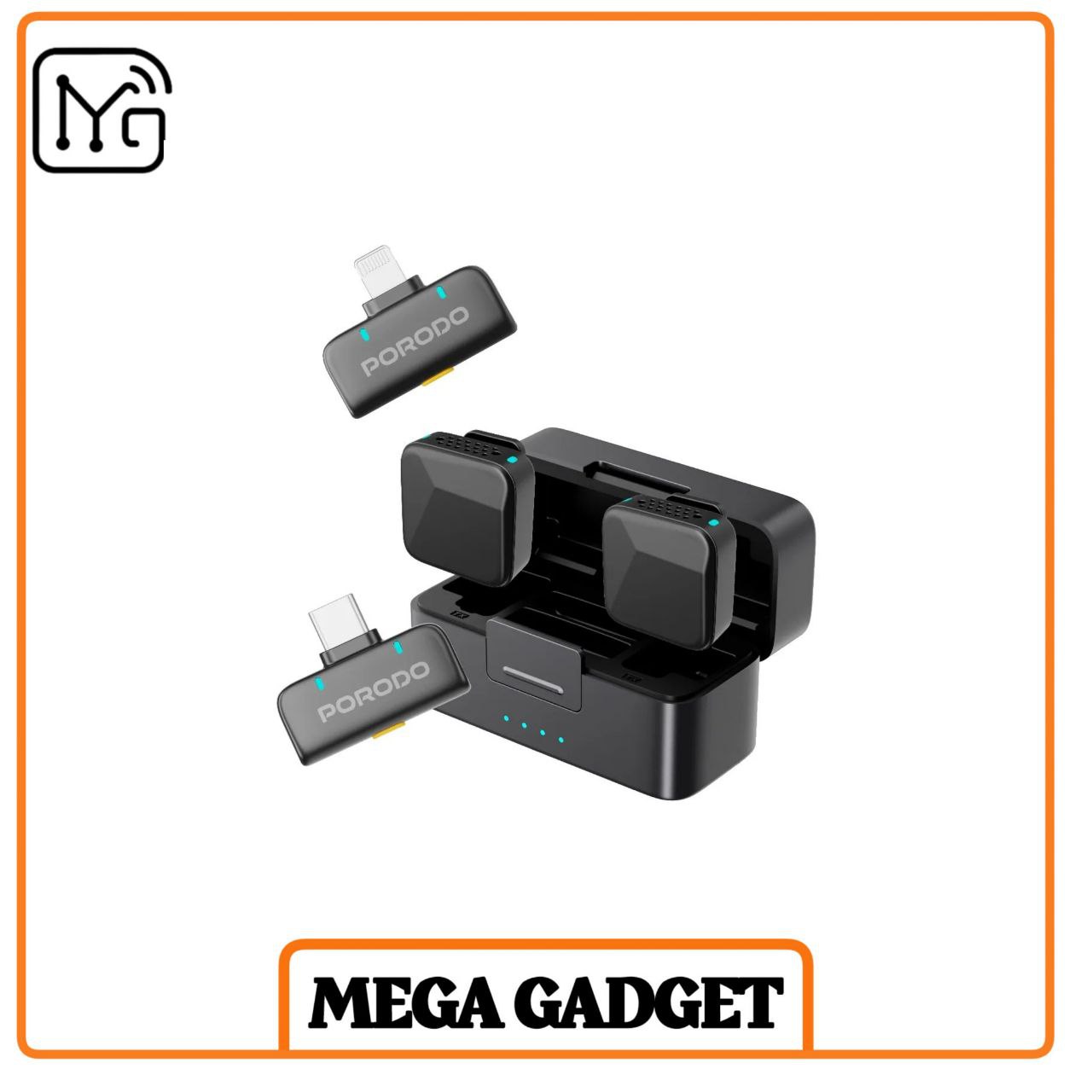 میکروفون یقه ای پرودو مدل PDLAMPHF75BK بی سیم