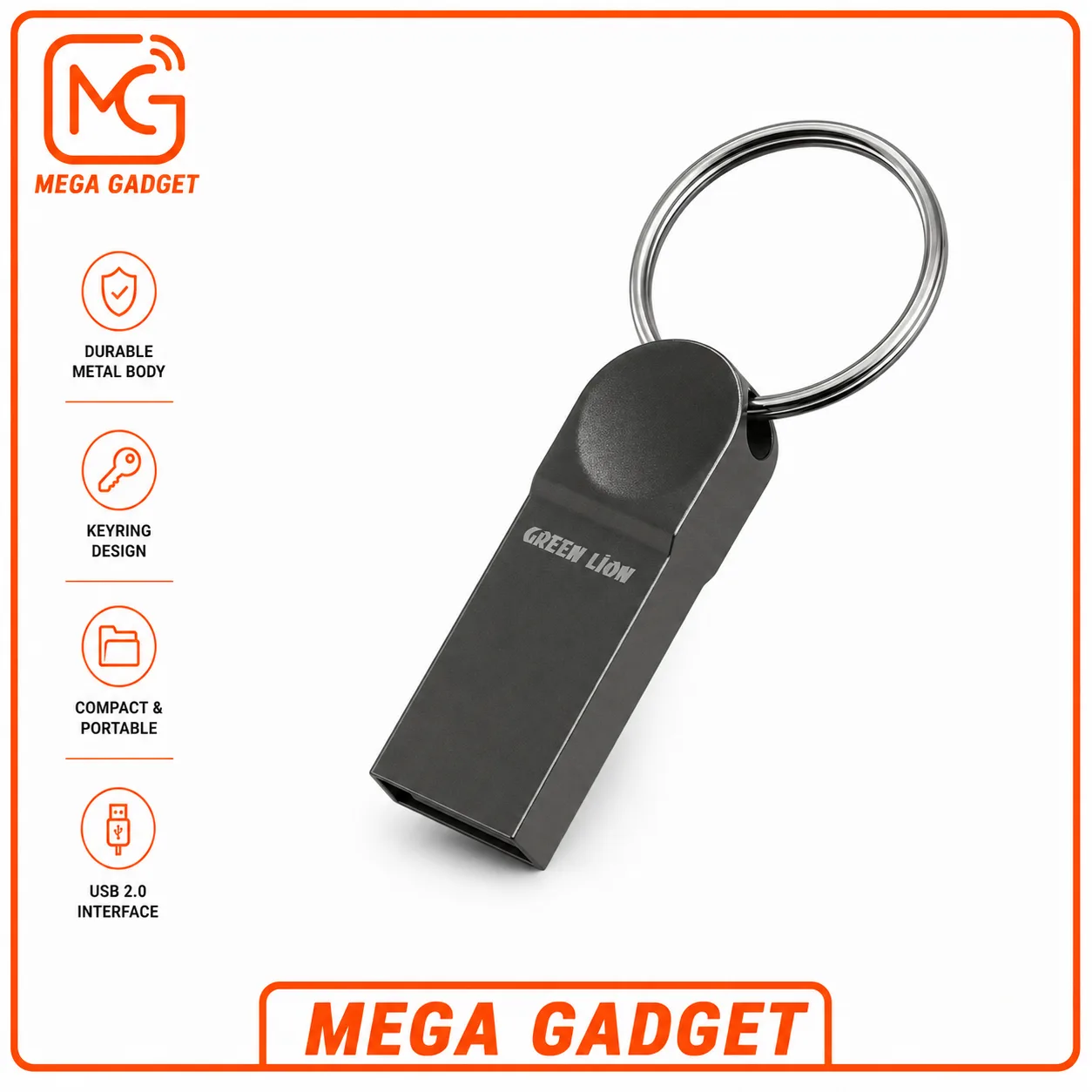 فلش مموری گرین لاین مدل Clix ظرفیت ۱۲۸ گیگابایت USB 3.0