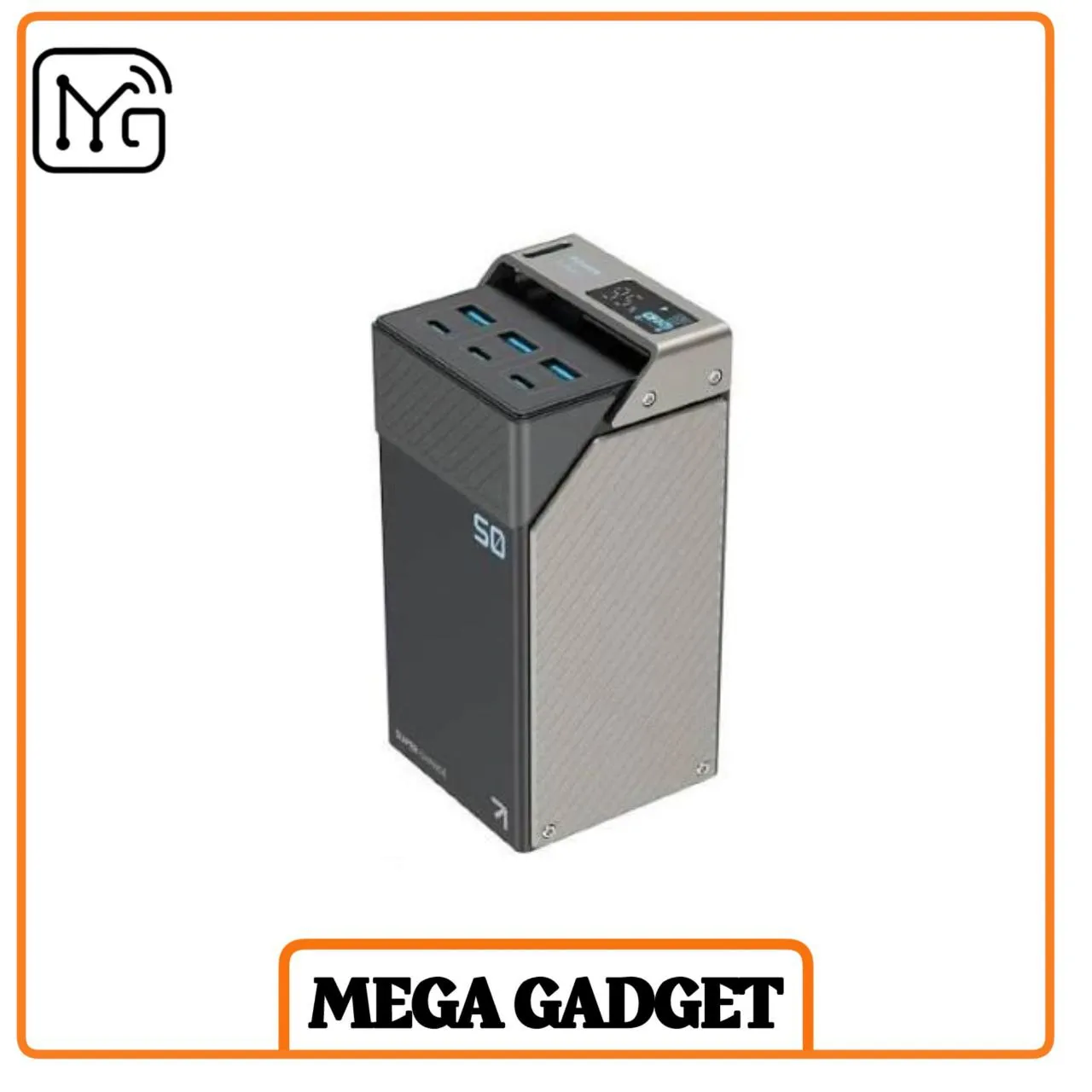 پاوربانک پاورولوژی مدل PPBCHA68 ظرفیت ۵۰ هزار میلی آمپر ۶۵ وات