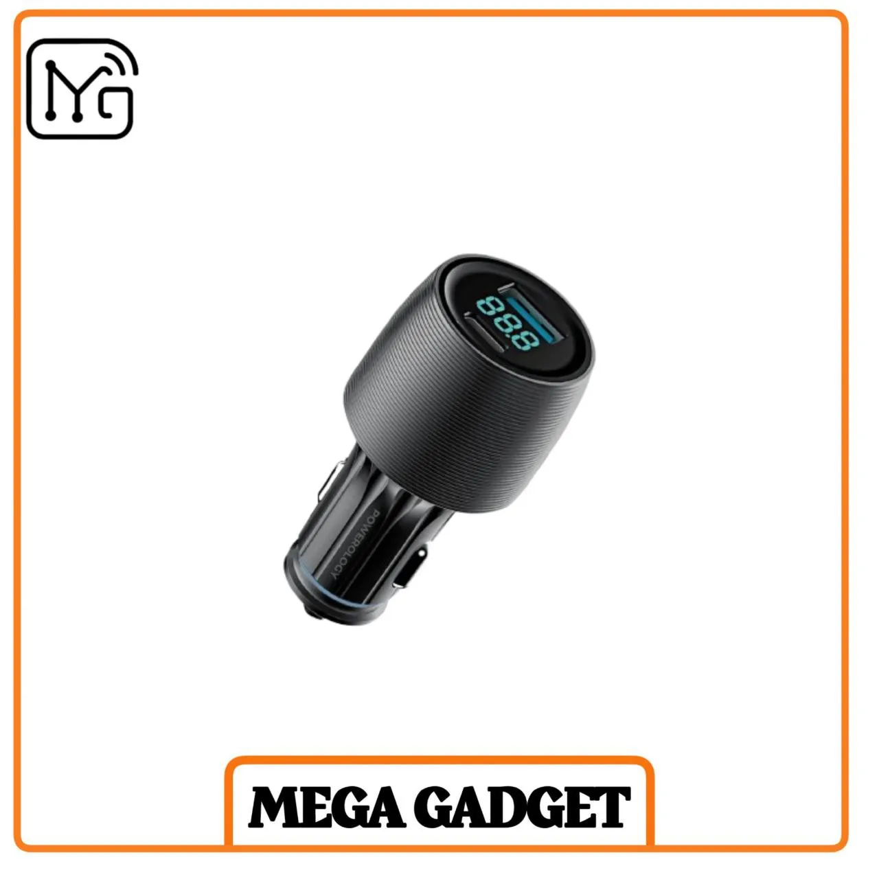 شارژر فندکی 83W پاورولوژی مدل PCCSR013