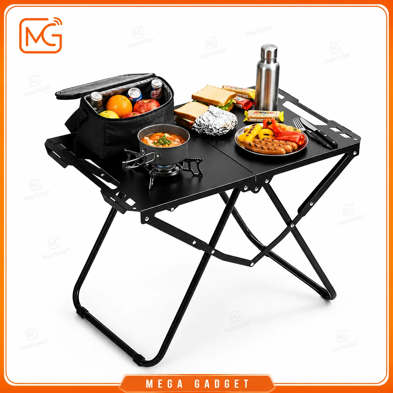 میز کمپینگ تاشو قابل حمل گرین لاین Green Lion Denver Portable Camping Table